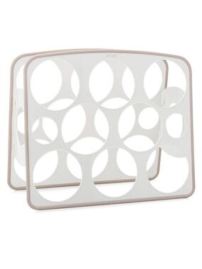 YouCopia White Water Bottle Organizer with Non-slip Edging